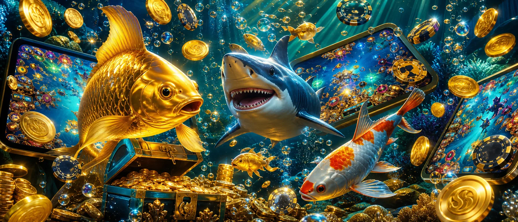 Ready to Play? Let's Get You In.. Sign up, log in, and jump straight into the games. No long forms, no wait… – ocean fishing emerald illustration